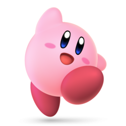 Image of kirby from the smash series